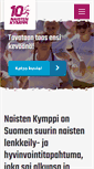 Mobile Screenshot of naistenkymppi.fi